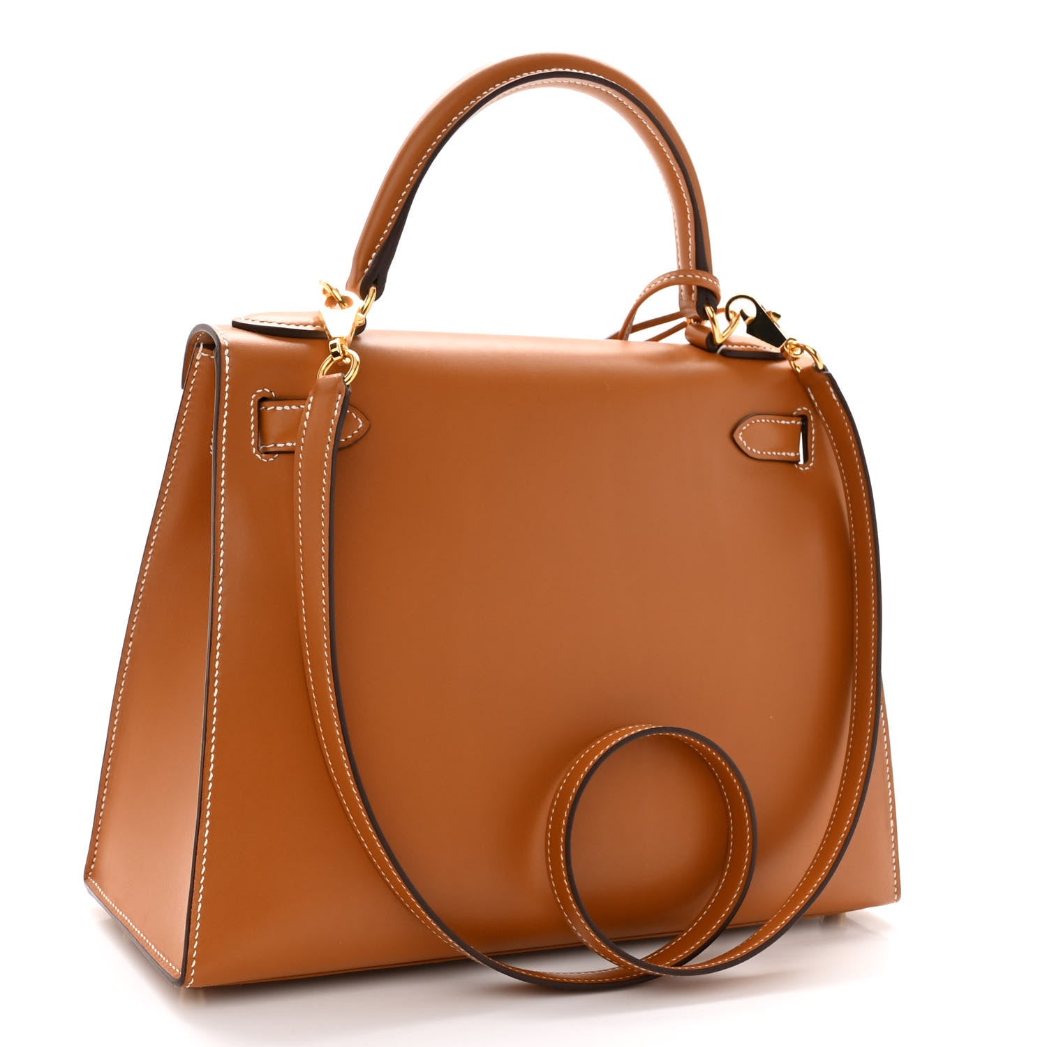 Hermes Veau Butler Kelly Sellier 28 Naturel Sable 3 of 10