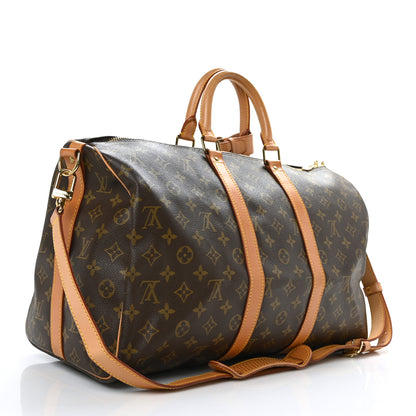 Louis Vuitton Monogram Keepall Bandouliere 45 3 of 13