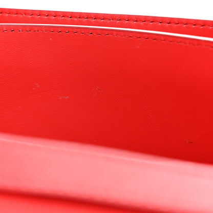 Burberry Calfskin Medium TB Bag Bright Red 11 of 12