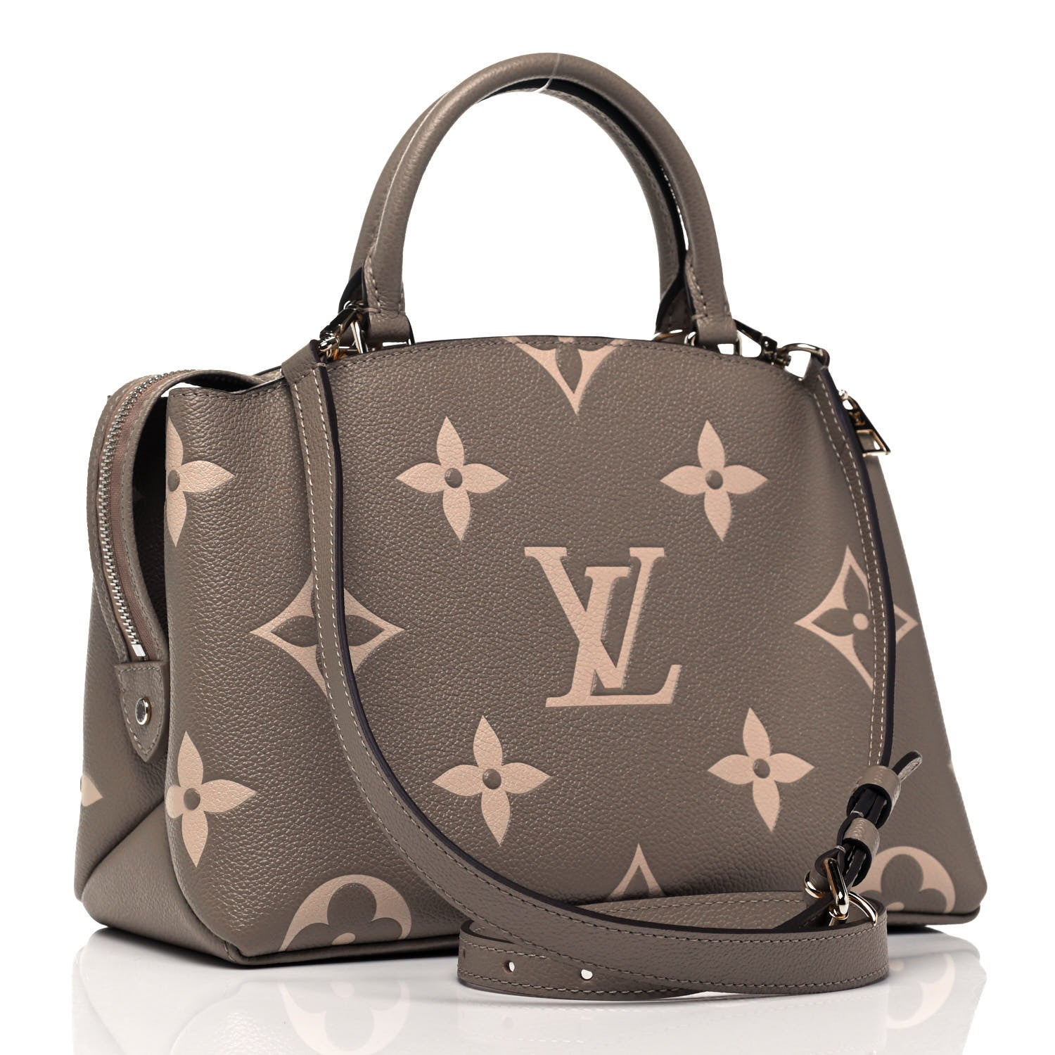Louis Vuitton Empreinte Monogram Giant Petit Palais Tourterelle Creme 2 of 9