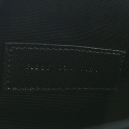 Saint Laurent Grain De Poudre Textured Mixed Matelasse Triquilt Monogram Clutch Vert Kaki 7 of 8