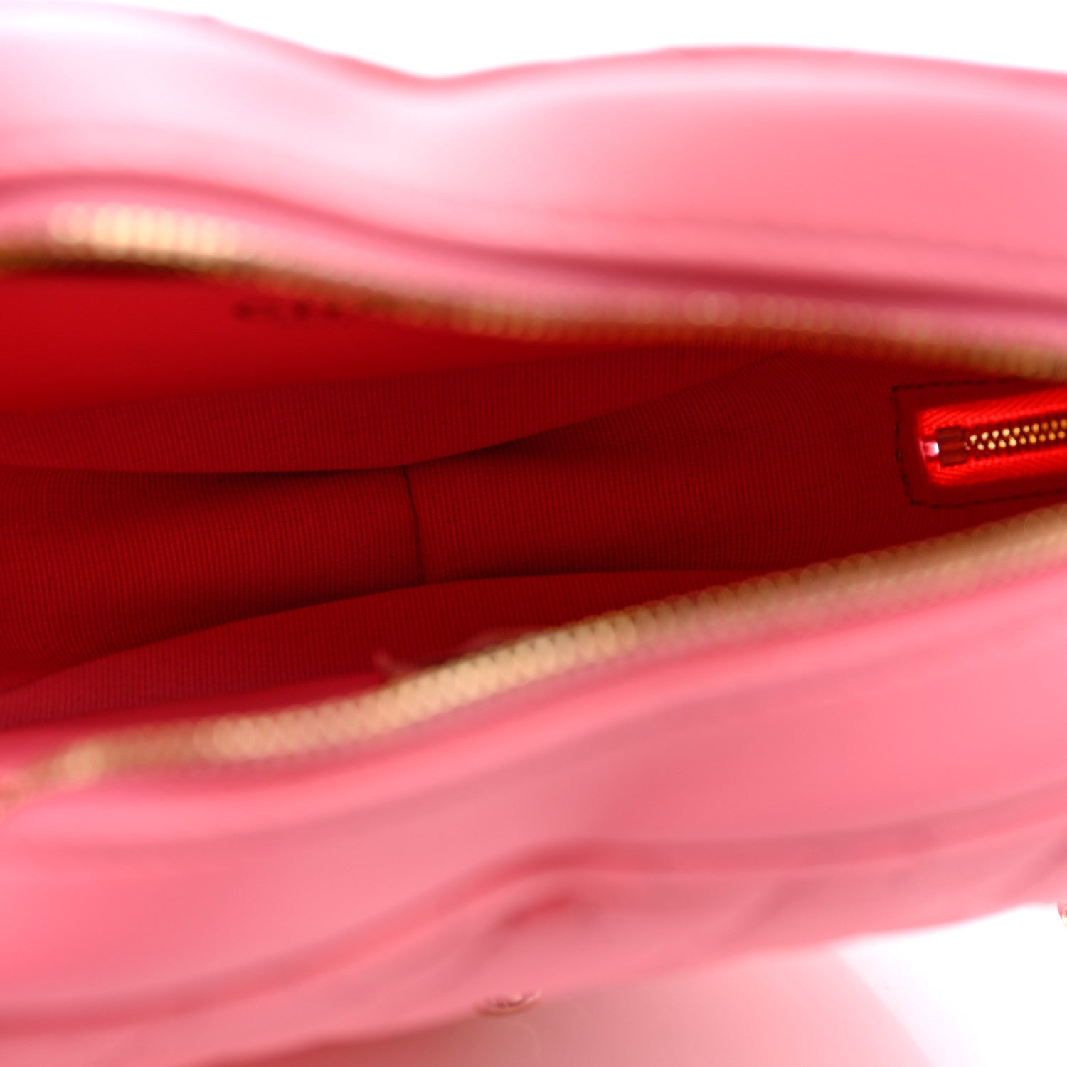 Chanel Lambskin Quilted Large CC In Love Heart Bag Pink 5 of 9