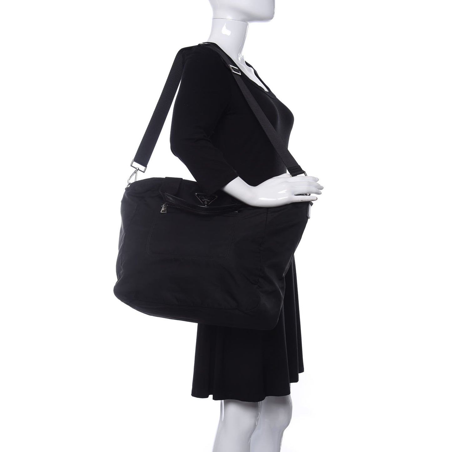 Tessuto Nylon Tote Black