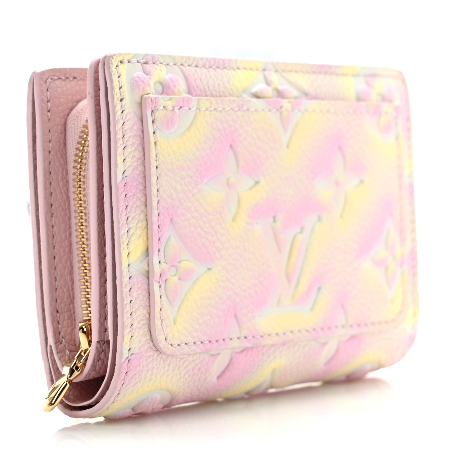 Empreinte Monogram Summer Stardust Clea Wallet Pink