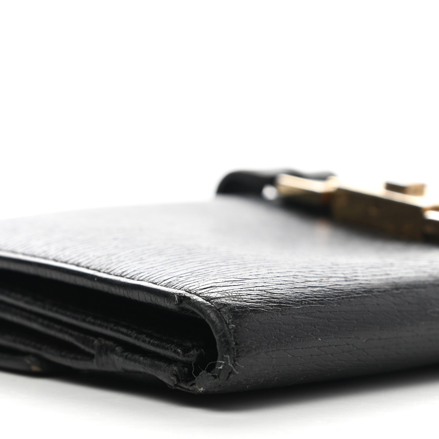 Gucci Calfskin Continental Bardot Wallet Black 22 of 25