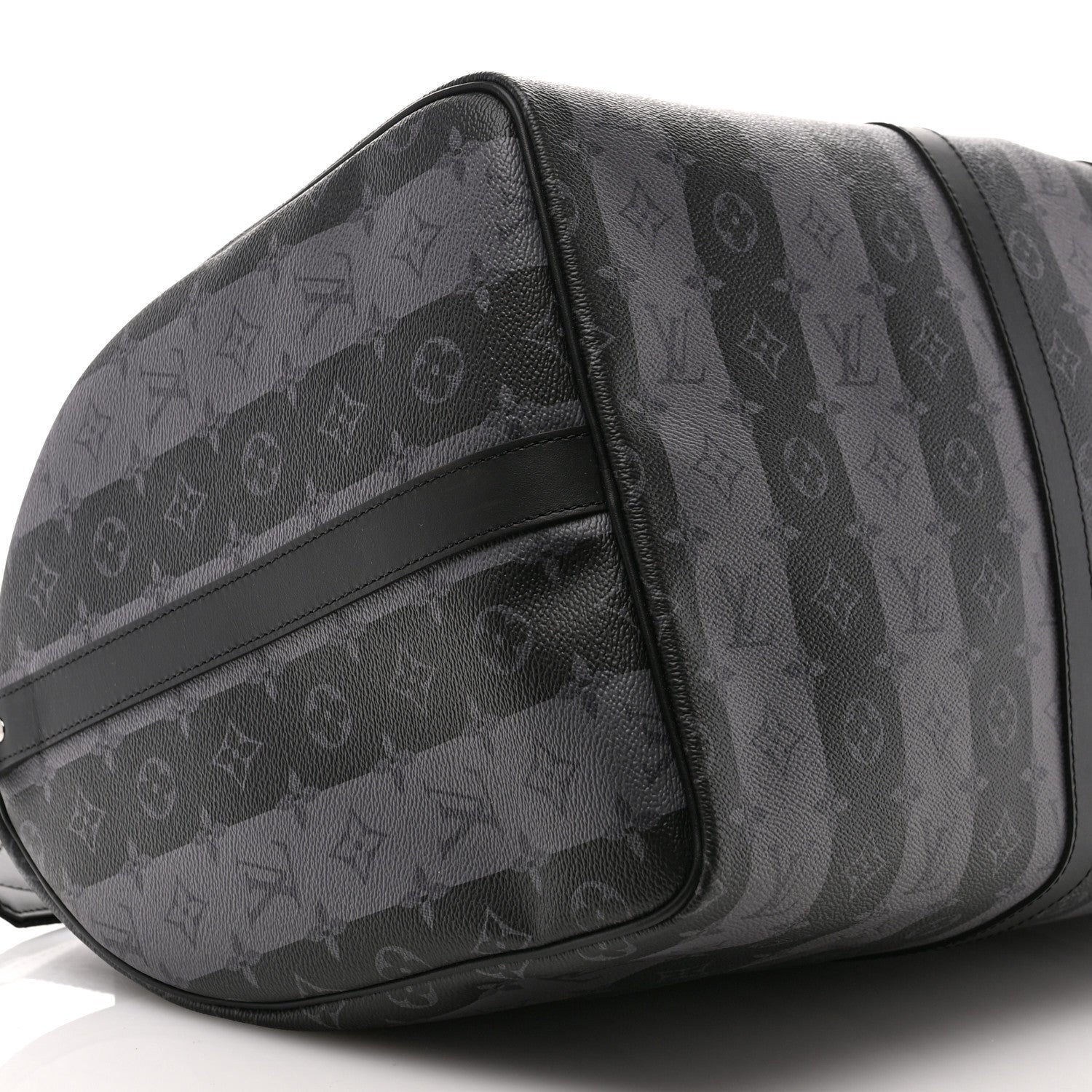 Louis Vuitton X NIGO Monogram Eclipse Stripes LV Keepall Bandouliere 50 7 of 8
