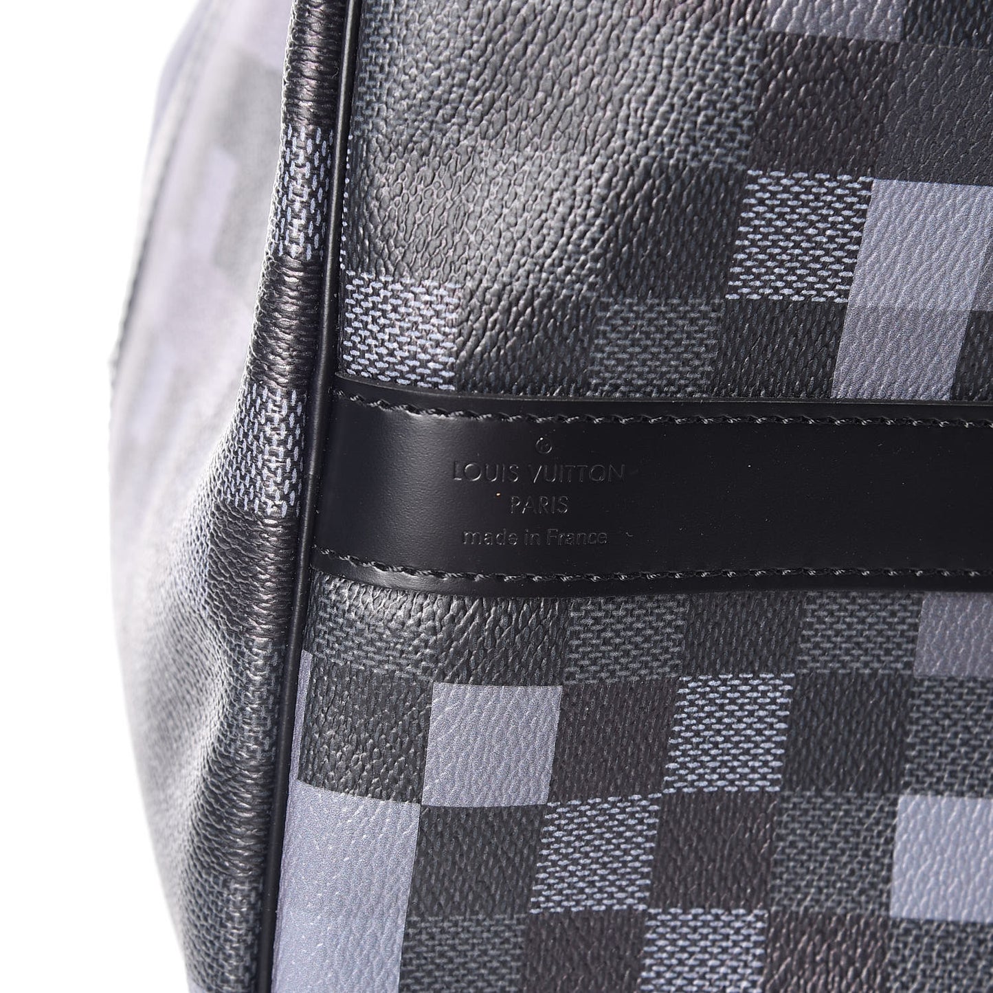 Damier Graphite Pixel Keepall Bandouliere 50 Gris