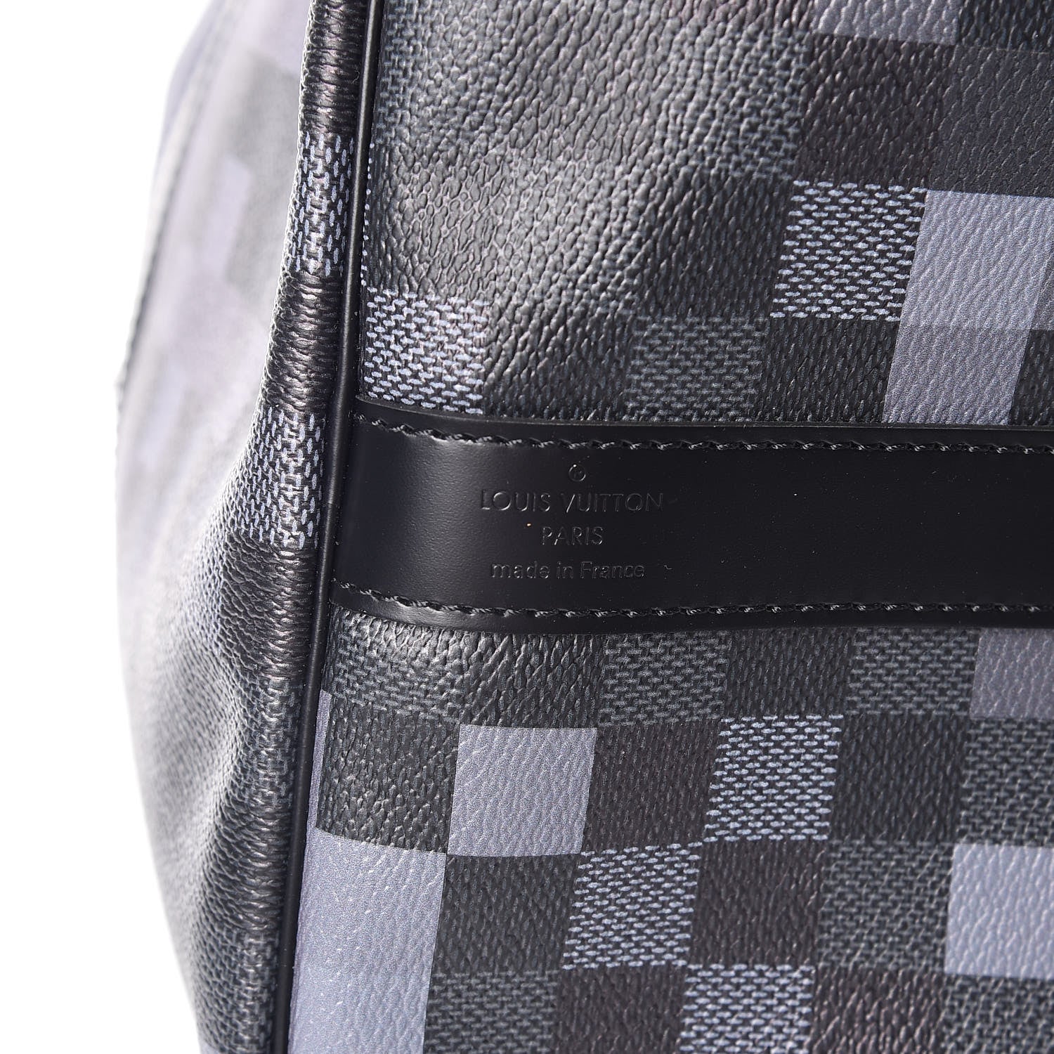 Louis Vuitton Damier Graphite Pixel Keepall Bandouliere 50 Gris 8 of 10