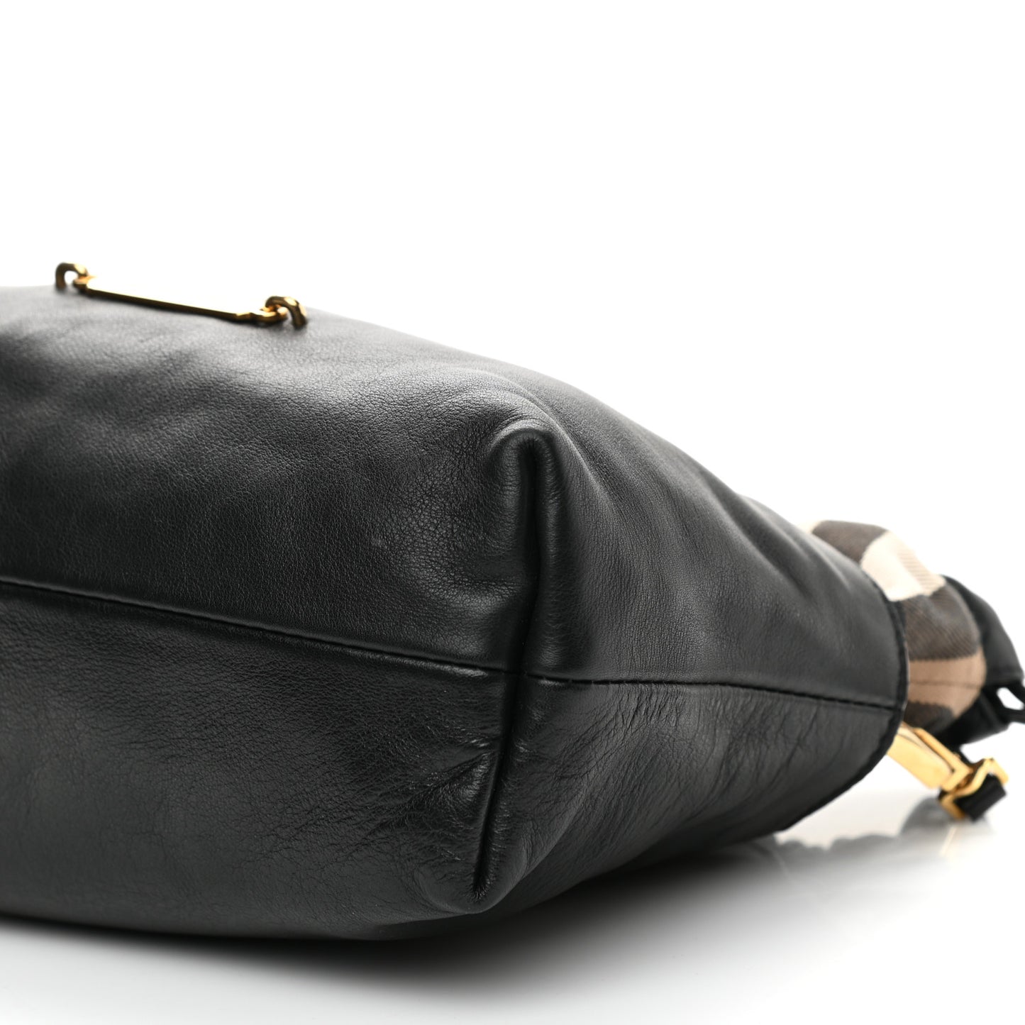 Calfskin House Check Little Crush Black
