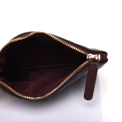 Chanel Caviar Quilted Small Cosmetic Case Black 5 of 11