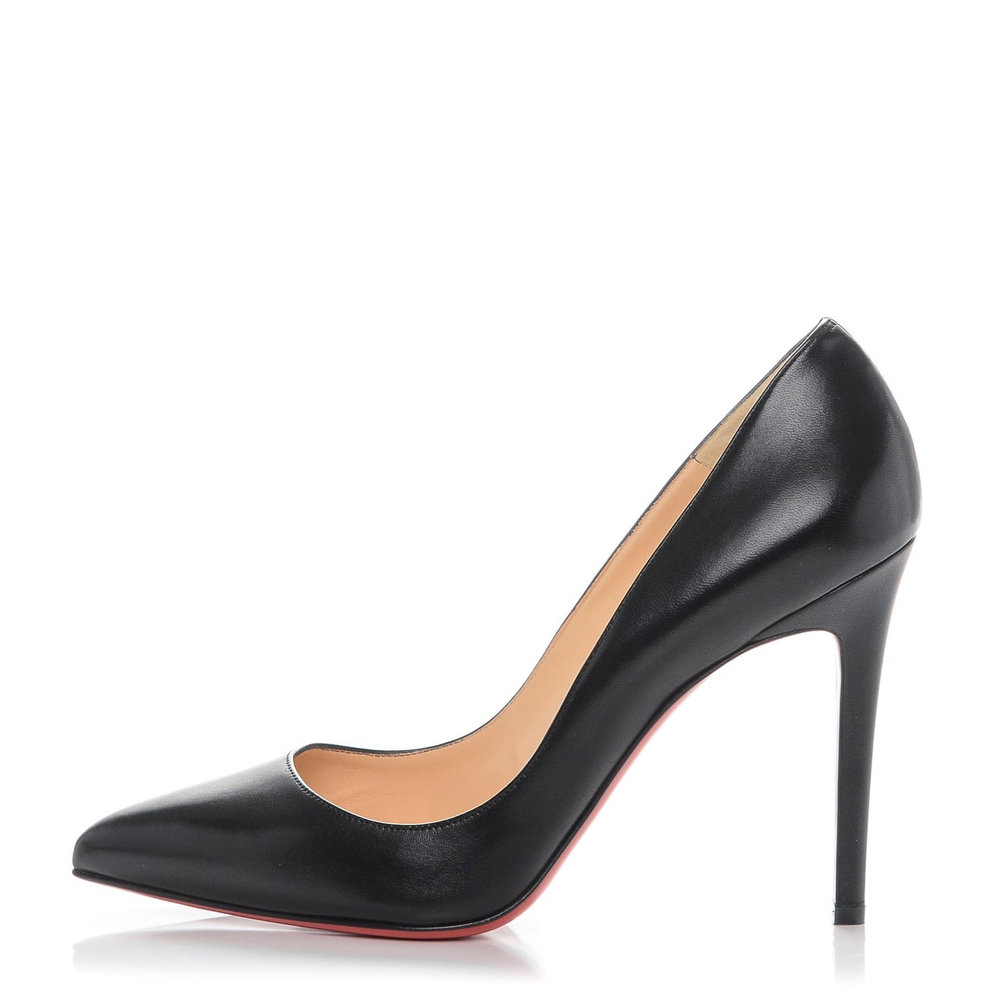 Shiny Nappa Pigalle 100 Pumps 39.5 Black
