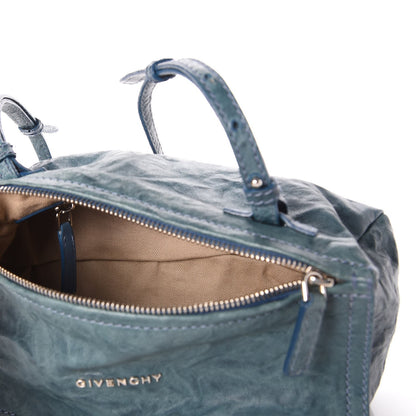 Givenchy Tumbled Sheepskin Mini Pandora Mineral Blue 7 of 8