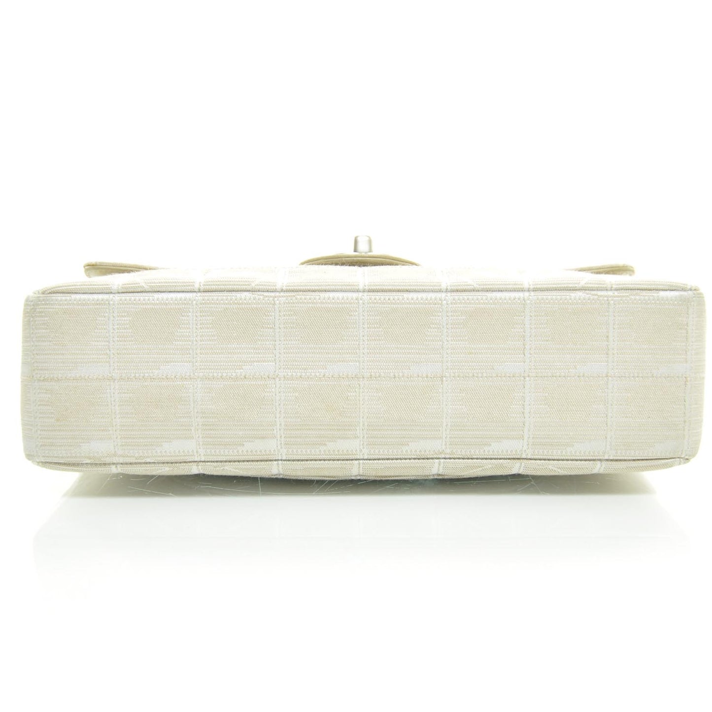Nylon Travel Medium Flap Beige