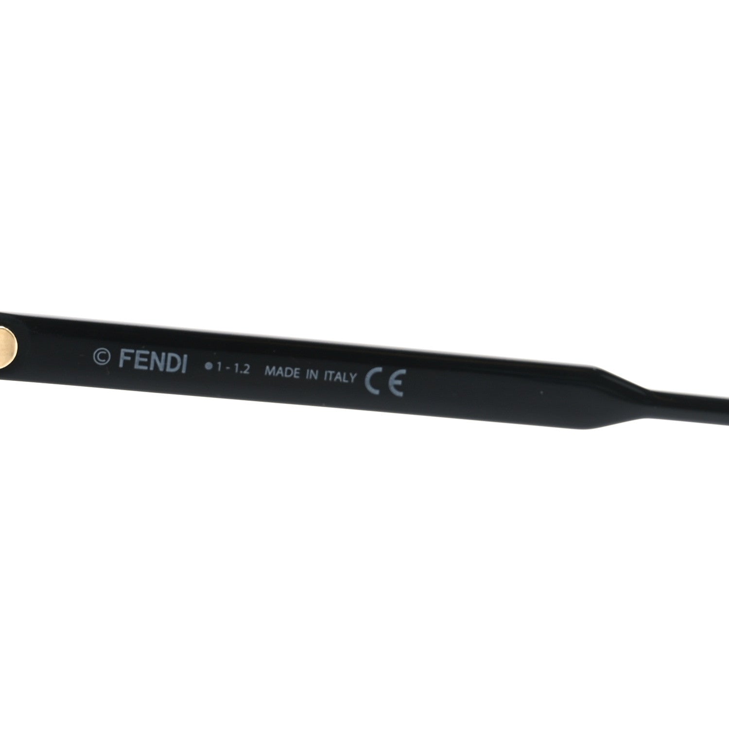 Fendi Acetate Square Sunglasses FE40030I Black 5 of 7