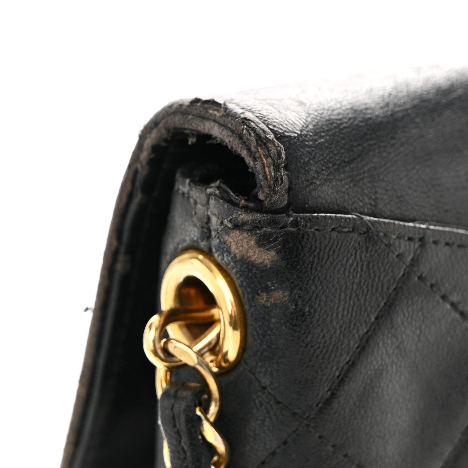 Chanel Lambskin Quilted CC Tassel Flap Black 15 of 15