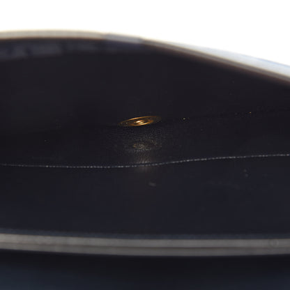 Christian Dior Monogram Chain Flap Navy 8 of 12