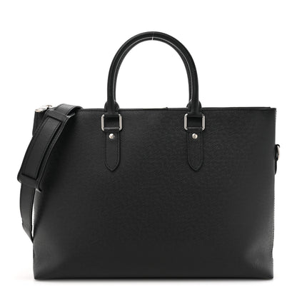 Louis Vuitton Taiga Anton Soft Briefcase Black 1 of 18