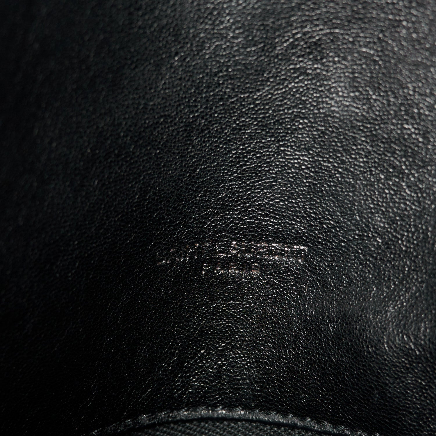 Saint Laurent Lambskin Quilted Monogram Monochrome Medium Loulou Puffer Chain Satchel Black 6 of 11