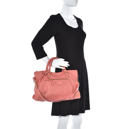 Balenciaga Agneau Giant 12 Gold Hardware City Rose Azalee Rose Jaipur 3 of 13