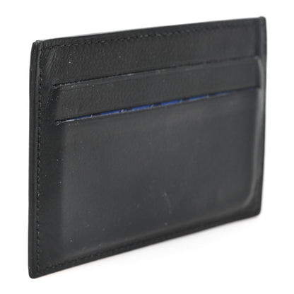 Hermes Evercolor Citizen Twill Card Case Black Bleu de France Bleu Saphir 3 of 7