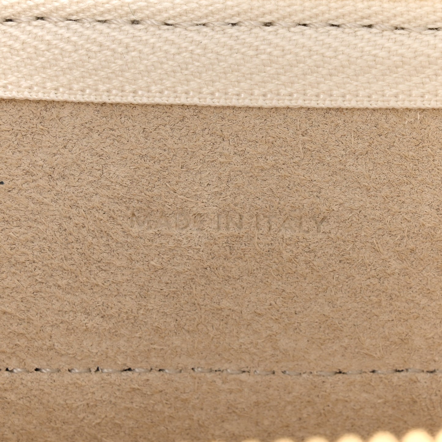 Grained Calfskin Nano Belt Bag White
