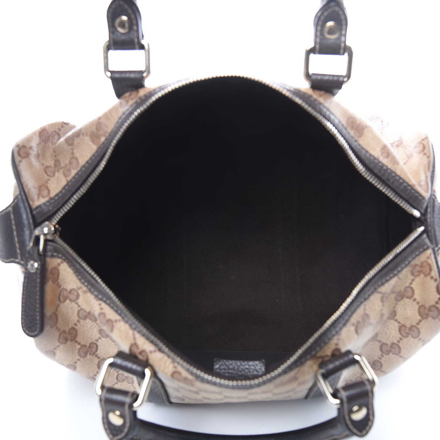Gucci Crystal Monogram Medium Joy Boston Dark Brown 5 of 17