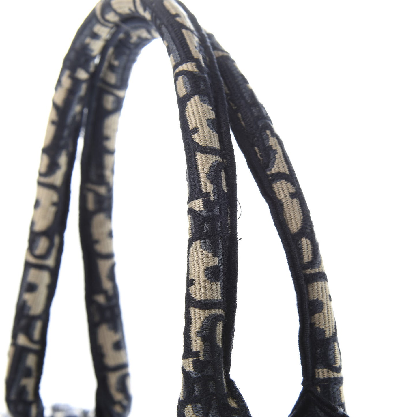 Oblique Book Tote Blue Multicolor