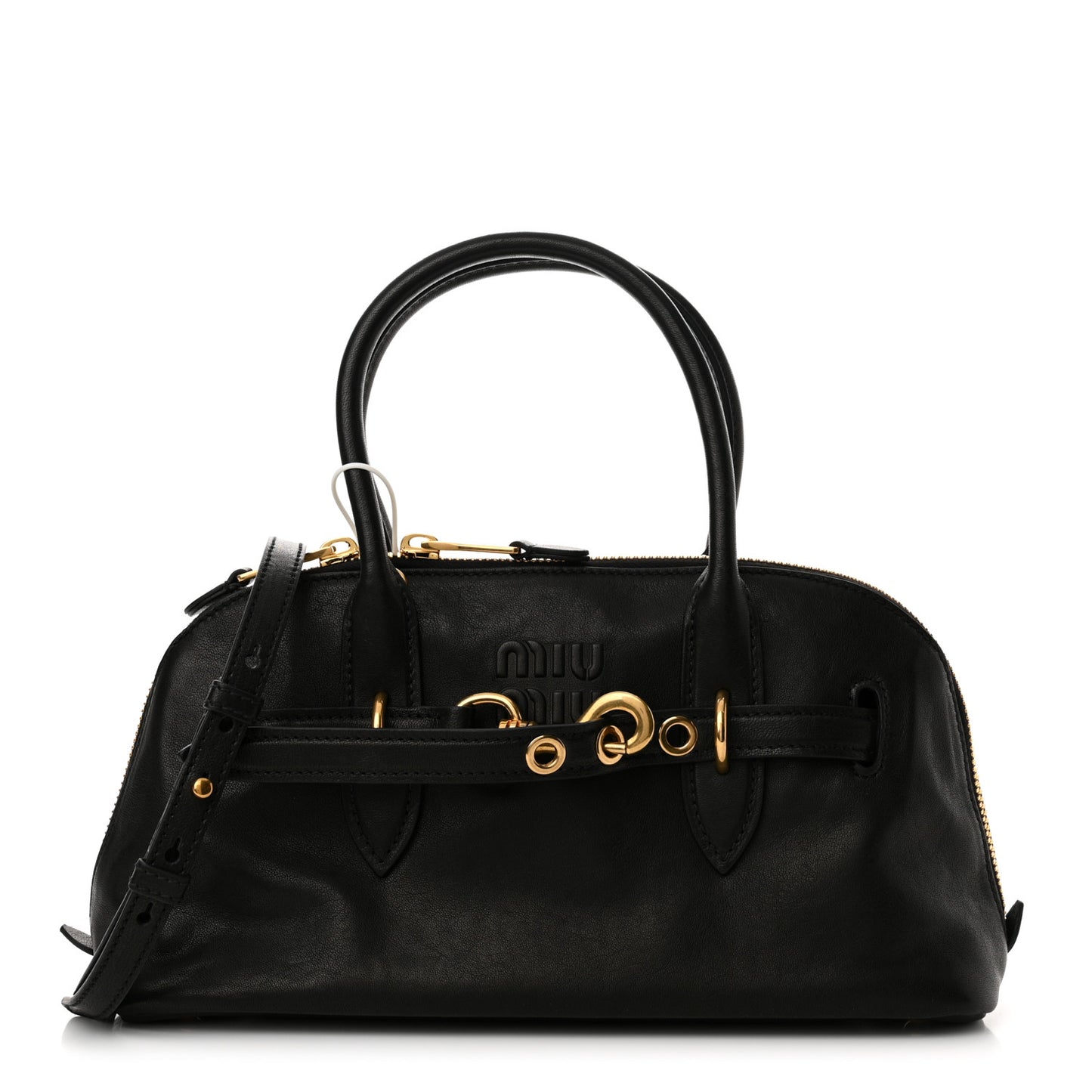 Nappa Aviator Regular Aventure Bag Black