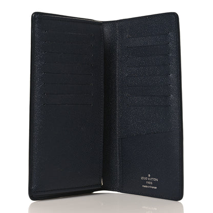 Louis Vuitton Savane Monogram Chapman Giraffe Brazza Wallet Encre 5 of 8