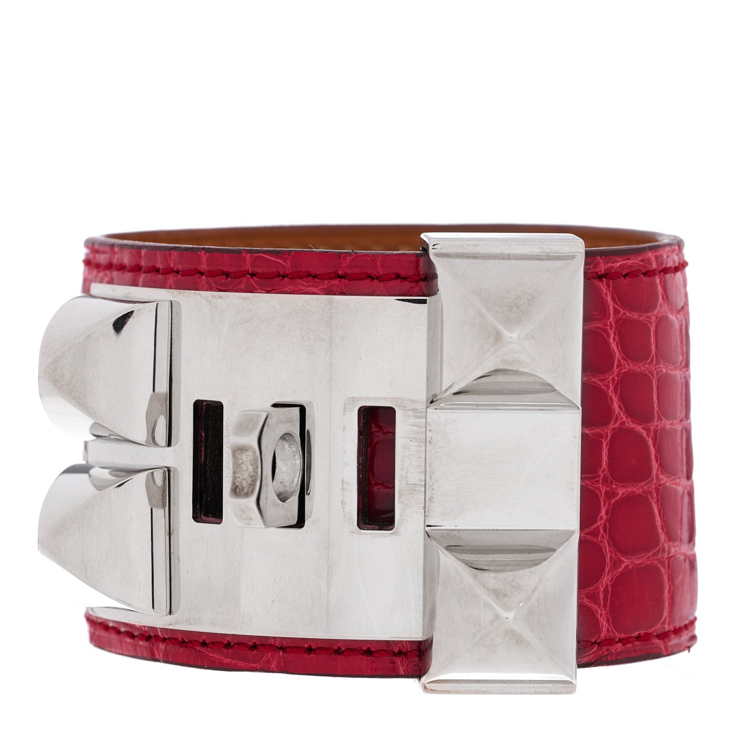 Shiny Alligator Collier De Chien CDC Bracelet S Braise