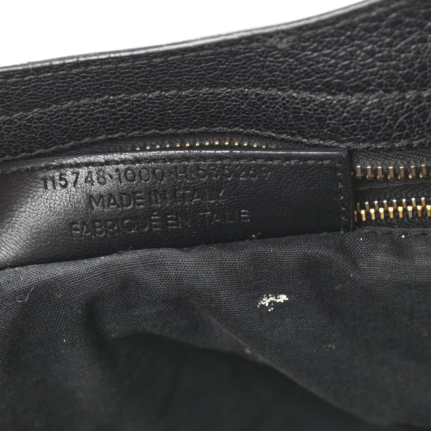 Balenciaga Chevre Gold Metallic Edge Hardware City Black 7 of 10