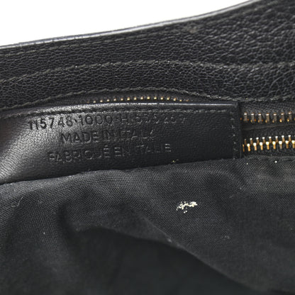 Balenciaga Chevre Gold Metallic Edge Hardware City Black 7 of 10