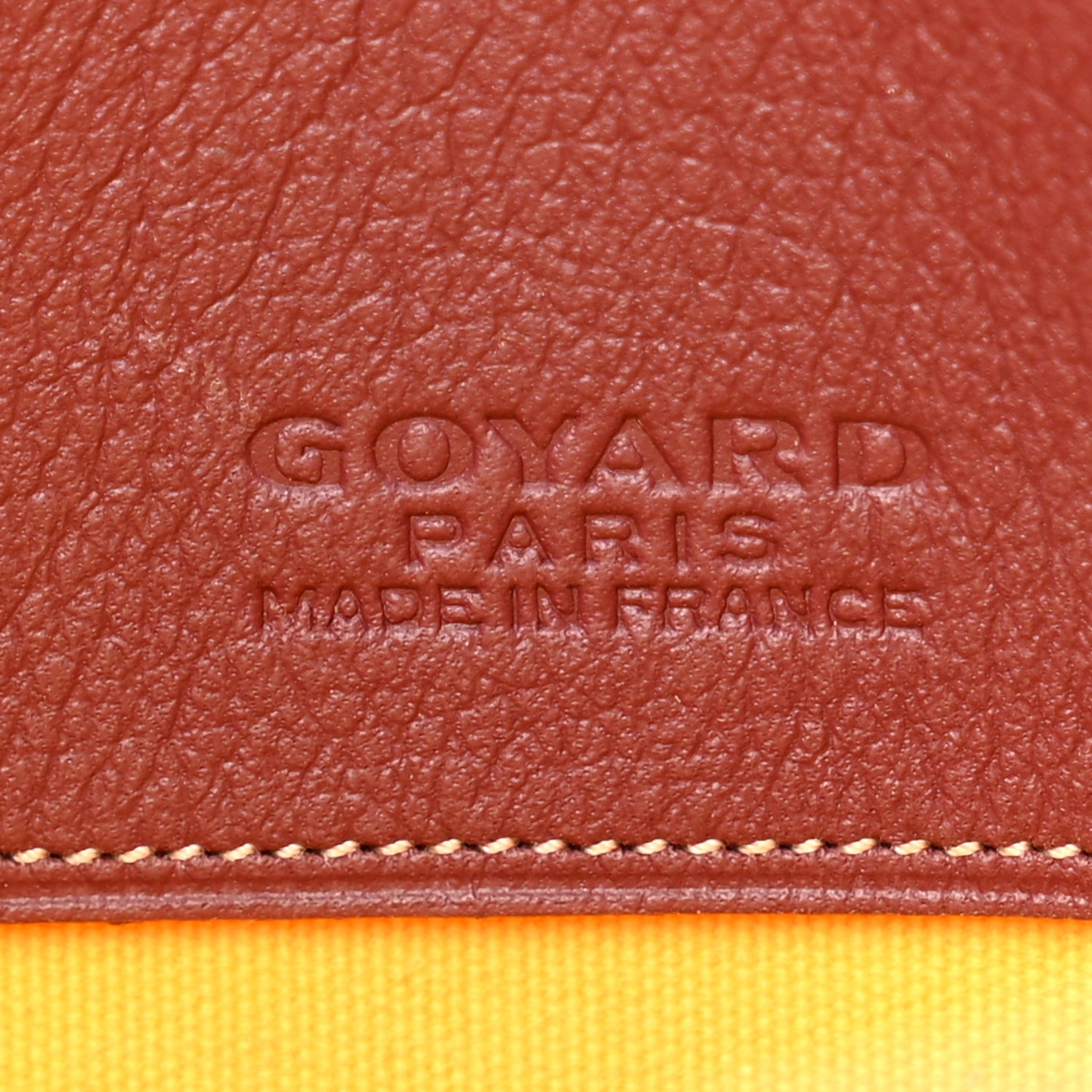 Goyardine Senat Pochette Burgundy