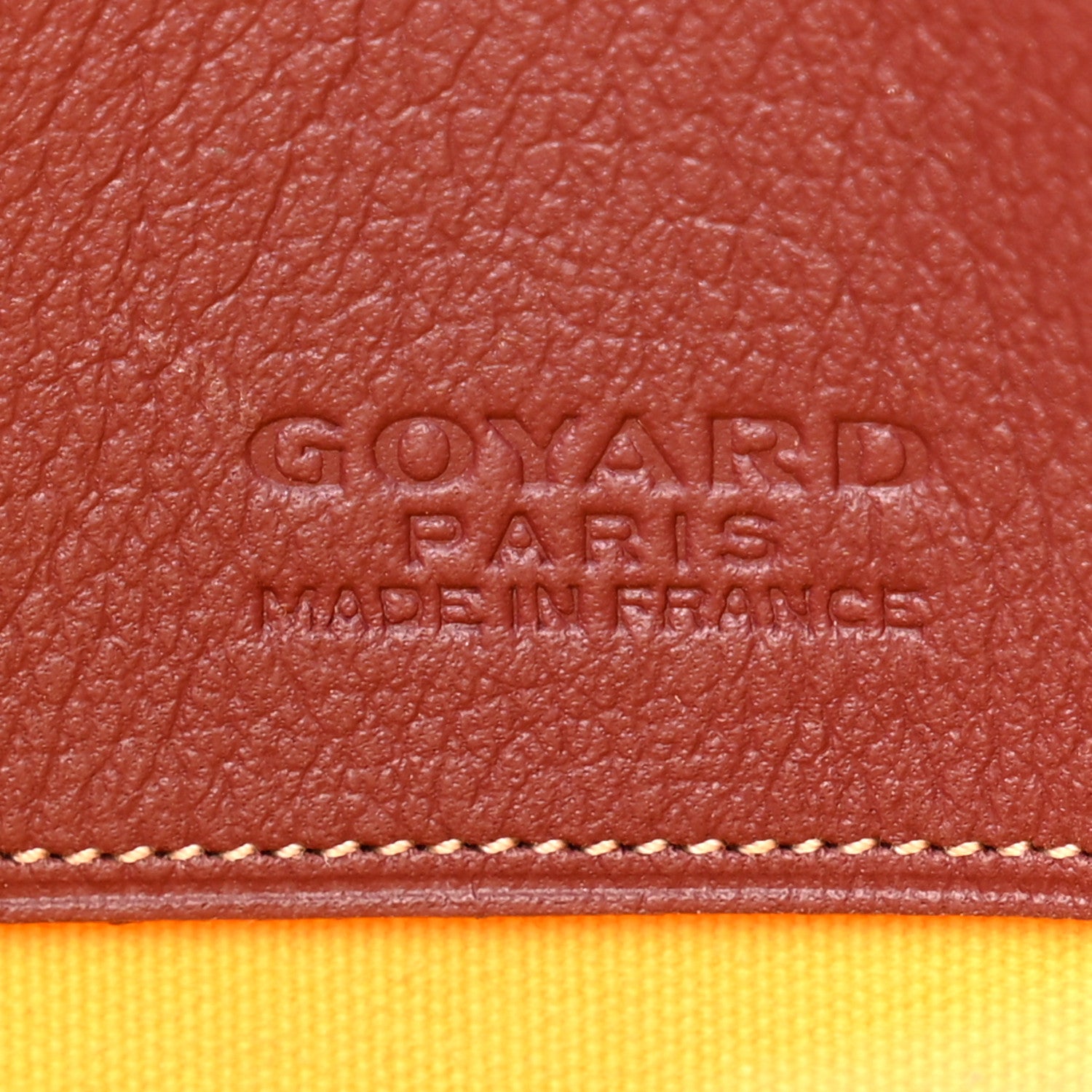 Goyard Goyardine Senat Pochette Burgundy 6 of 7