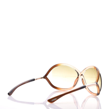 Tom Ford Acetate Whitney Crossover Sunglasses TF9 Dark Brown 4 of 7