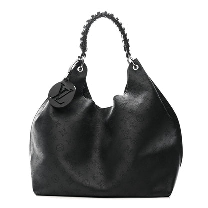 Louis Vuitton Mahina Carmel Hobo Black 1 of 11