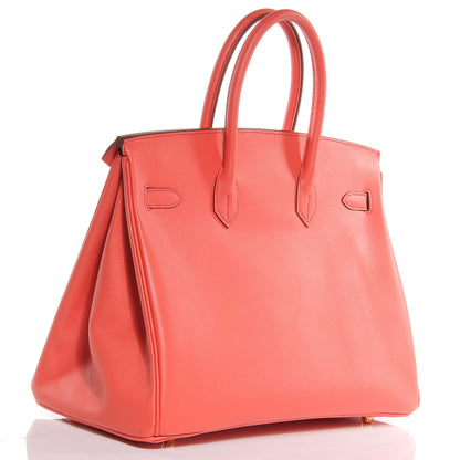 Hermes Epsom Birkin 35 Rose Jaipur 3 of 9