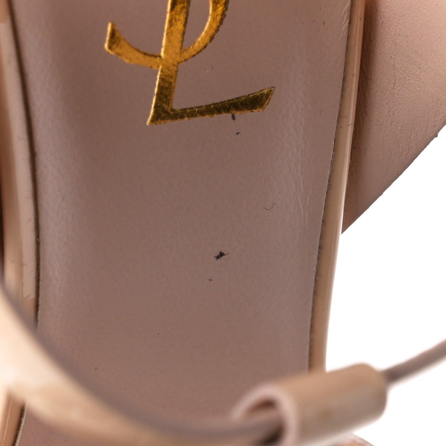 Patent Tribute 105 Platform Sandals 37.5 Pale Pink