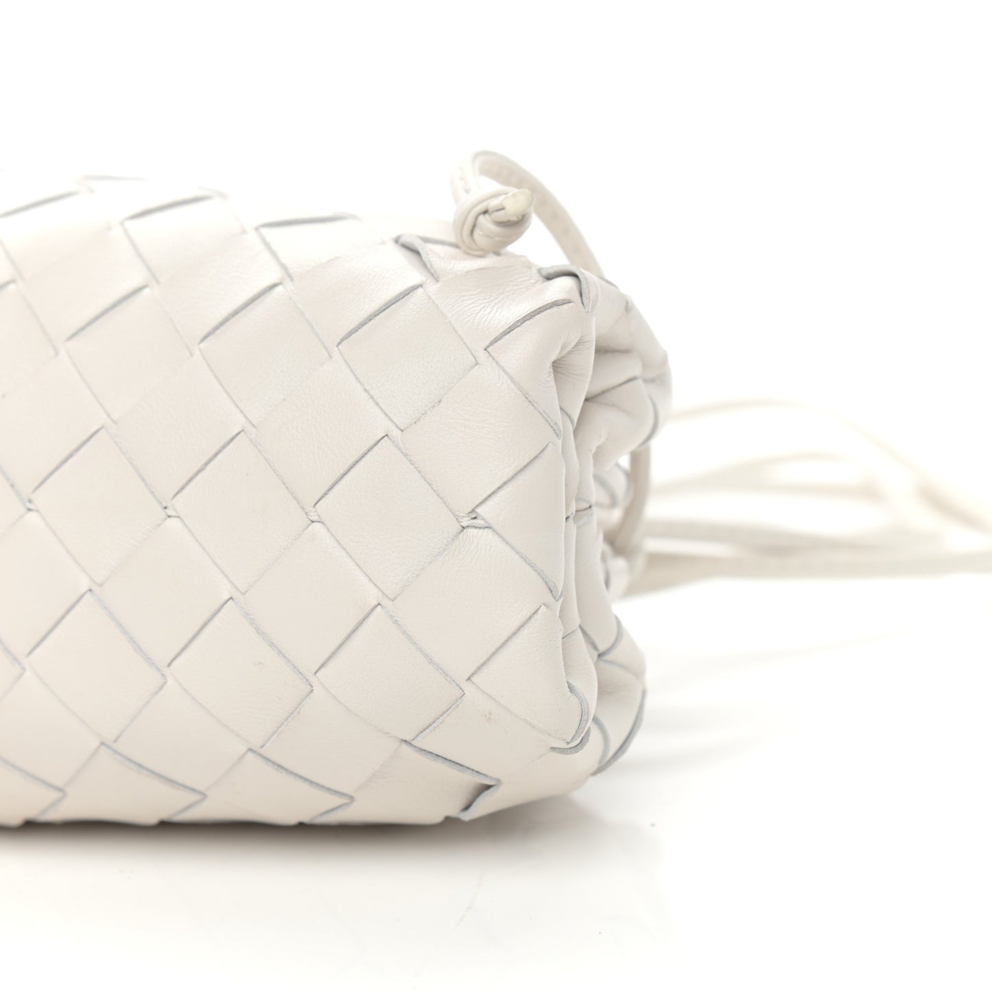 Nappa Intrecciato The Mini Pouch Chalk