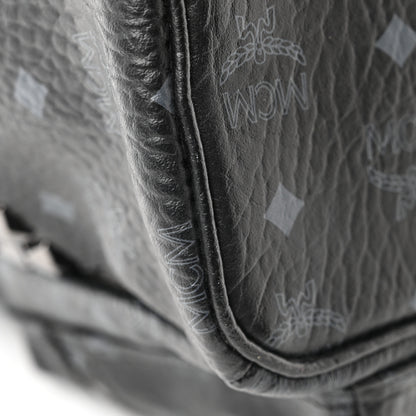 MCM Visetos Small Side Stud Stark Backpack Black 14 of 14