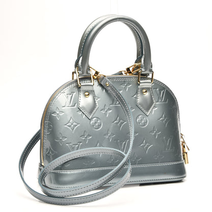 Louis Vuitton Vernis Alma BB Givre 4 of 7