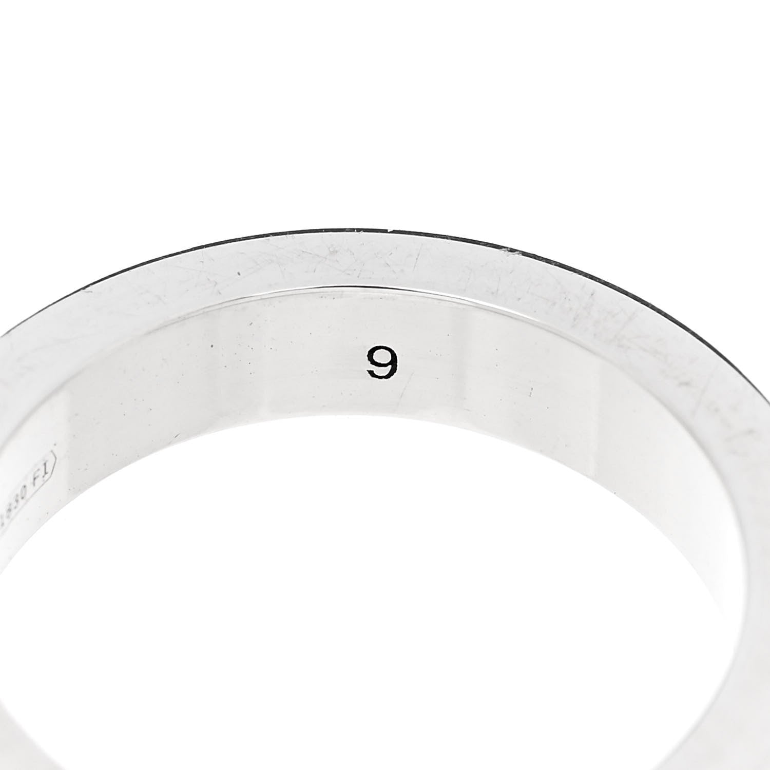 Gucci Sterling Silver 4mm GucciGhost Hamlet Skull Narrow Ring 49 4.75 4 of 7