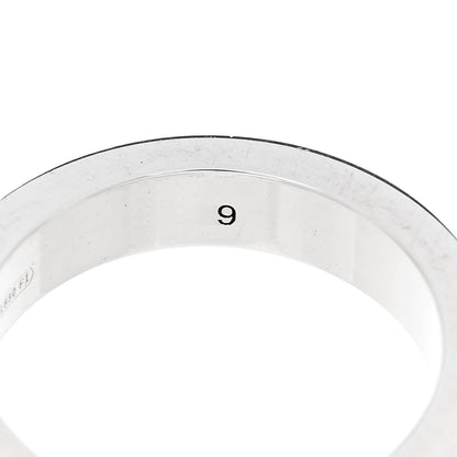 Gucci Sterling Silver 4mm GucciGhost Hamlet Skull Narrow Ring 49 4.75 4 of 7