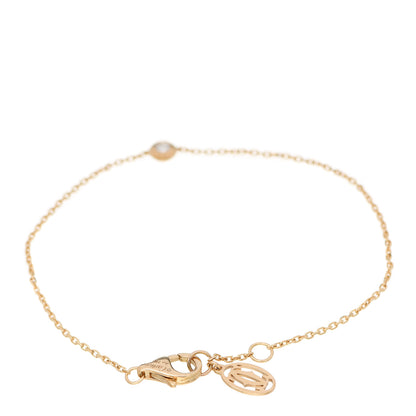 Cartier 18K Yellow Gold Diamond XS D'Amour Bracelet 2 of 5