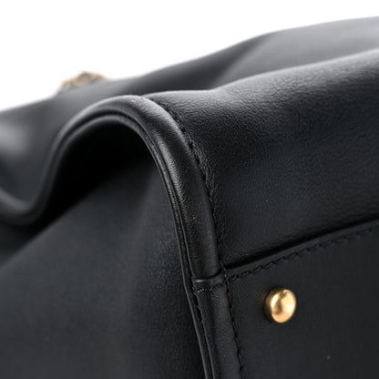 Chanel Calfskin Medium Deauville Tote Black Multicolor 10 of 11