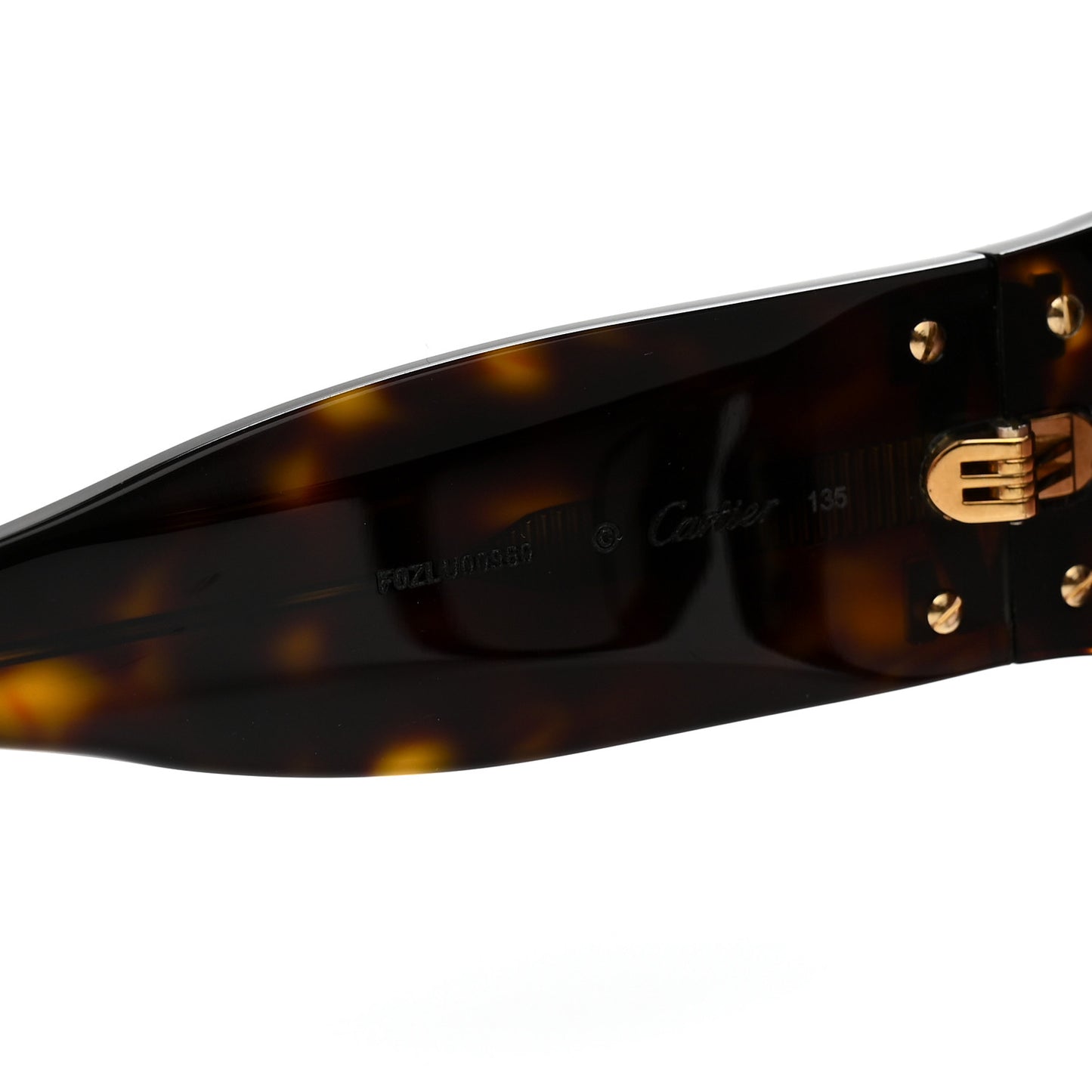Acetate C De Cartier Sunglasses CT0304S Tortoise