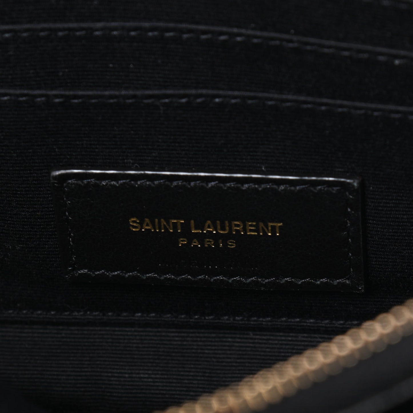 Grained Lambskin Quilted Mini Becky Double Zip Bag Black