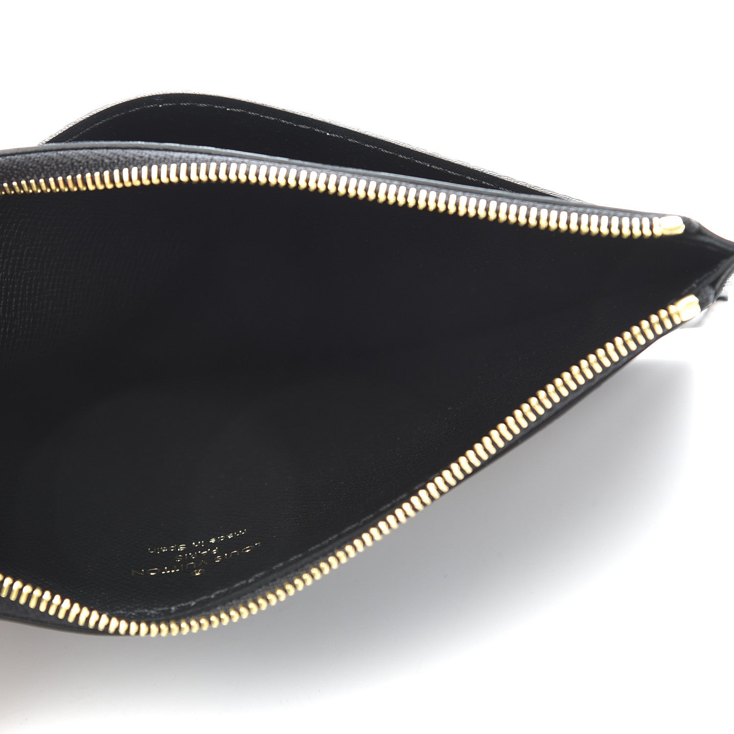 Louis Vuitton Monogram Slim Purse Black 4 of 6