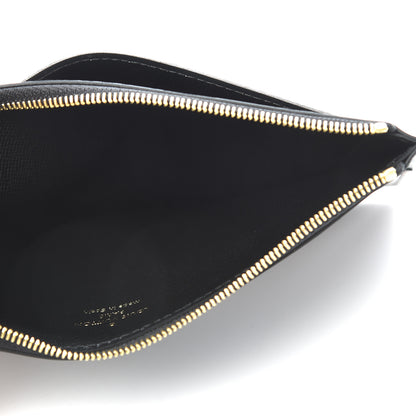 Louis Vuitton Monogram Slim Purse Black 4 of 6