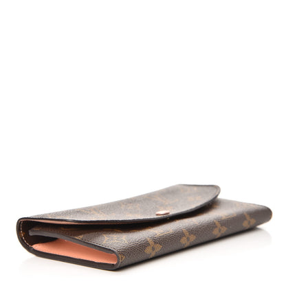Louis Vuitton Monogram Emilie Wallet Rose Nacre 4 of 6